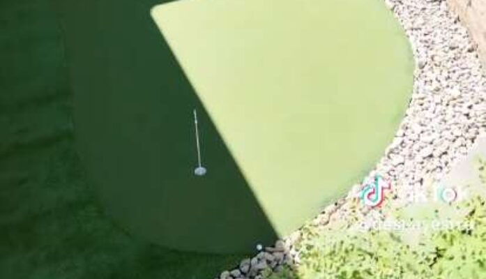 Custom Putting Green from DeShayes Dream Greens