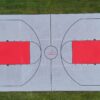 Basketball Court Sport Tile Resurface with Custom Logo: A Complete Court Transformation